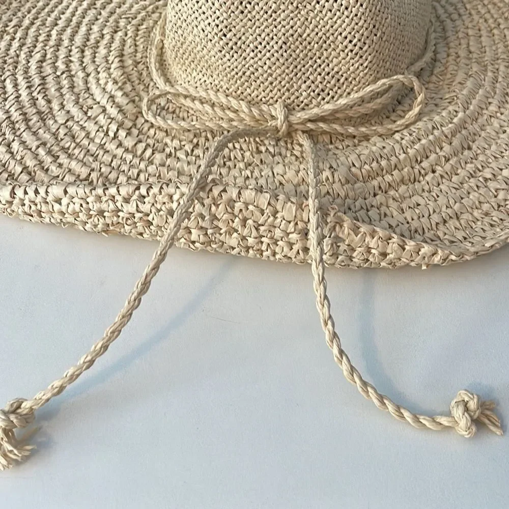 Beach Hat by Gap S/M Floppy Paper Sun Hat